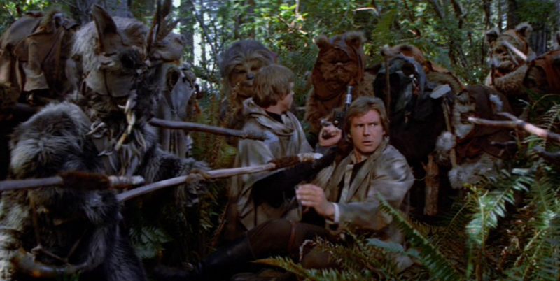 Illustration for article titled In Defense of Ewoks